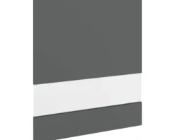 PICCANTE Smart Segmentglastür für Oberschrank 60 x 70 cm MATT ANTHRACITE "P"