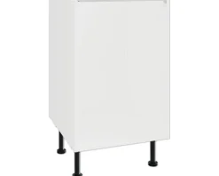PICCANTE Smart Unterschrankkorpus für 1 Schubkasten und 2 Auszüge BxTxH 50 x 55,5 x 87 cm SOFT WHITE Clickmontage "Nr. 20"