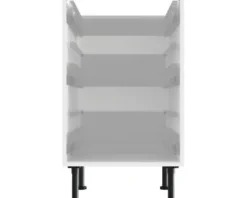 PICCANTE Smart Unterschrankkorpus für 1 Schubkasten und 2 Auszüge BxTxH 50 x 55,5 x 87 cm SOFT WHITE Clickmontage