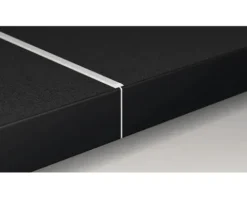 PICCANTE Verbindungsprofil Aluminium für Arbeitsplatten mit 38 mm Stärke und PP-Kante Radius 1,5 mm Länge: 635 mm