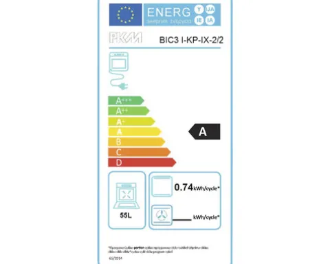 PKM Herdset BIC3 I-KP-IX-2/2 Nutzvolumen 55 l Maße BxHxT 59,5 cm x 59,5 cm x 50 cm