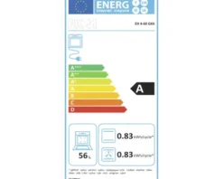 PKM Herdset EH 4-60 GK6 Nutzvolumen 64 l Maße BxHxT 60 cm x 85 cm x 61 cm
