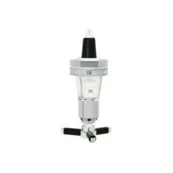 Portionierer, Ausgießer Dosierer für 0,7 - 1,0 L Flaschen, silber, 40 ml
