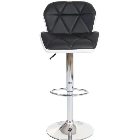 PROREGAL Barhocker mit Lehne Sitzhöhe 62-83cm höhenverstellbar Kunstleder Schwarz Barstuhl Tresenhocker