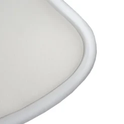 PROREGAL 2er-Set Barhocker, einfach Sitzhöhe 60-80cm Kunstleder Weiß| Tresenhocker Barstuhl Drehhocker