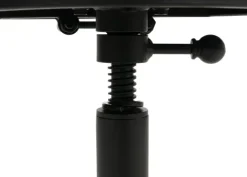 PROREGAL 2er-Set Barhocker mit Lehne Sitzhöhe 51-73cm Kunstleder Metall Schwarz Barstuhl Drehhocker Industrial höhenverstellbar