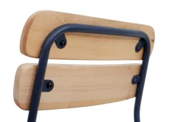 PROREGAL 2er-Set Barhocker Sitzhöhe 72cm Industrial Metall Holz Naturbraun Barstuhl Küchenhocker Bistrostuhl Tresenhocker