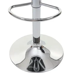 PROREGAL 2er-Set Barhocker stylisch Sitzhöhe 61-81cm mit Lehne Kunstleder Braun-Schwarz Barstuhl Tresenhocker Drehhocker
