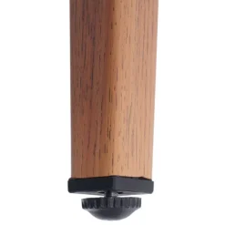 PROREGAL 2er-Set Rope-Barhocker, HxBxT 101x45x50 cm, Sitzhöhe 76cm, Hellgrau, Kissen Hellgrau, Outdoor Sitzpolster Seilgeflecht Metall Holz-Optik