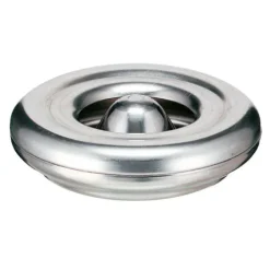 PROREGAL Feuerlöschender Tischaschenbecher Aus AlumInium HxØ 6 x 12 cm Silber