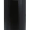 PROREGAL Klassischer Abfallbehälter Mit Pushdeckel 55 Liter HxBxT 84 x 31 x 31 cm Metall Schwarz