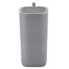 PROREGAL Moderner Quadratischer Abfalleimer Mit Smart Sensor 30 Liter HxBxT 59 x 27 x 27 cm Grau