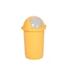 PROREGAL Robuster Abfallbehälter Mit Einwurfklappe 50 Liter HxBxT 76 x 41 x 41 cm Kunststoff Gelb