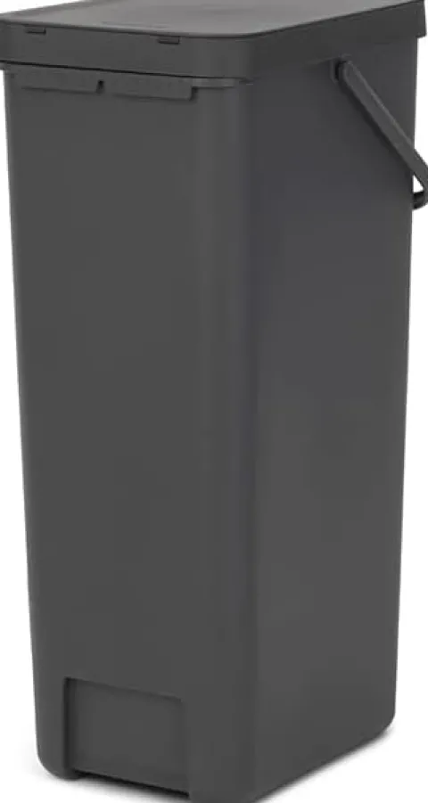 PROREGAL Robuster Papiersammler DSGVO konform DIN A4 Format HxBxT 83,5 x 23 x 25 cm Verzinkter Stahl Rot