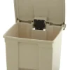 PROREGAL Rubbermaid Robuster Pedaleimer 30 Liter HxBxT 43,5 x 40 x 41,3 cm Aus Konformen Polyethylen Beige