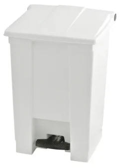 PROREGAL Rubbermaid Robuster Pedaleimer 45,4 Liter HxBxT 60 x 40 x 41,3 cm Aus Konformen Polyethylen Weiß