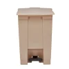 PROREGAL Rubbermaid Robuster Pedaleimer 68,1 Liter HxBxT 67,3 x 41 x 50,2 cm Aus Konformen Polyethylen Beige