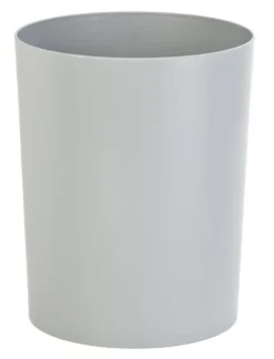 PROREGAL Runder Feuerfester Papierkorb & Abfallsammler Aus Kunststoff 13 Liter HxØ 29,5 x 23,5 cm Grau