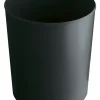 PROREGAL Runder Feuerfester Papierkorb & Abfallsammler Aus Kunststoff 20 Liter HxØ 34 x 28,3 cm Schwarz