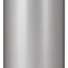PROREGAL Selbstlöschender Papierkorb & Abfallsammler Aus Metall 15 Liter HxØ 36 x 26 cm Matt Edelstahl& Kopfteil Schwarz