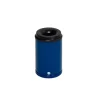 PROREGAL Selbstlöschender Papierkorb 15 Liter HxBxT 37 x 25 x 25 cm Verzinkter Stahl Blau