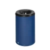 PROREGAL Selbstlöschender Papierkorb 110 Liter HxBxT 75 x 46,5 x 46,5 cm Verzinkter Stahl Blau