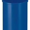 PROREGAL Stillvoller Runder Metall Papierkorb 15 Liter HxØ 30,5 x 25,5 cm Blau