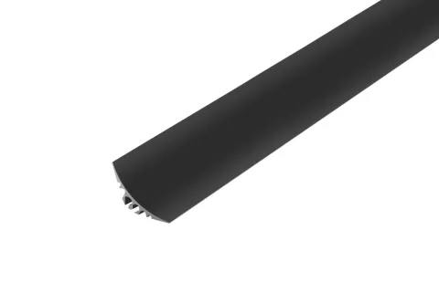 PVC Wandbschlussleiste 20 x 20 mm, Innenwinkel, Randabschlussleiste für Bodenbelag - 2 Meter