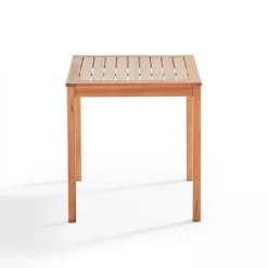 Quadratischer Bistrotisch aus Eukalyptusholz 70 x 70 x 75 cm - Oviala