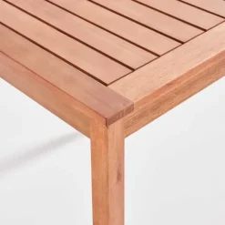 Quadratischer Bistrotisch aus Eukalyptusholz 70 x 70 x 75 cm - Oviala