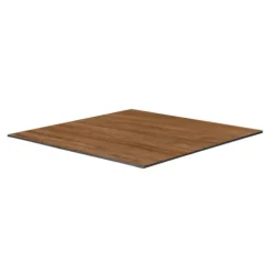 Quadratischer neigbarer Gartenbistrotisch 60 cm 4 Sitzplätze 60 x 60 x 72 cm - Oviala