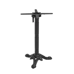 Quadratischer neigbarer Gartenbistrotisch 60 cm 4 Sitzplätze Terrazzo - Oviala