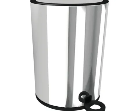 REIKA Kosmetikeimer SAKU 3 l chrom glänzend