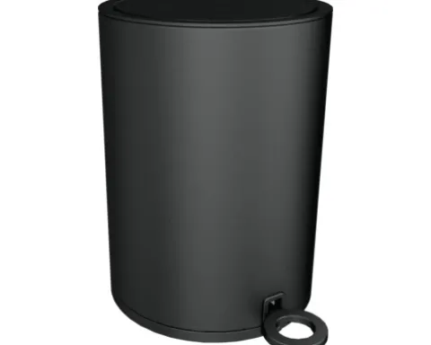 REIKA Kosmetikeimer SAKU 3 l schwarz matt