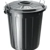 Rotho Universaleimer Kunststoff Basic 25 l schwarz