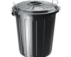 Rotho Universaleimer Kunststoff Basic 25 l schwarz