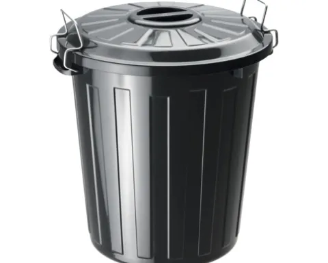 Rotho Universaleimer Kunststoff Basic 25 l schwarz