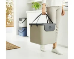 Rotho Wertstoffsammler ALBULA 40 l cappuccino