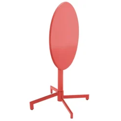 Runder Bistro-Gartentisch mit klappbarer Tischplatte 70 x 72 cm - Oviala