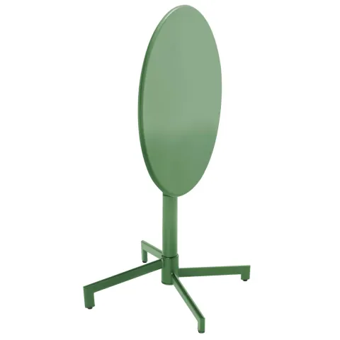 Runder Bistro-Gartentisch mit klappbarer Tischplatte 70 x 72 cm - Oviala
