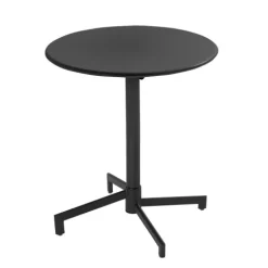 Runder Bistro-Gartentisch mit klappbarer Tischplatte 70 x 72 cm - Oviala