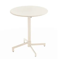 Runder Bistro-Gartentisch mit klappbarer Tischplatte 70 x 72 cm - Oviala