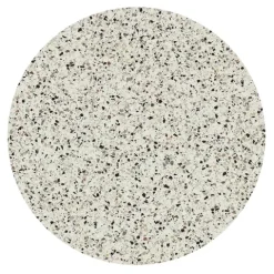 Runder neigbarer Gartenbistrotisch 70 cm 4 Sitzplätze Terrazzo - Oviala