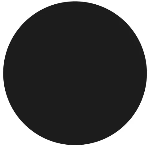Runder neigbarer Gartenbistrotisch 70 cm 4 Sitzplätze schwarz - Oviala