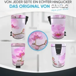 Sanilo Kosmetikeimer 3L mit Absenkautomatik Blooming