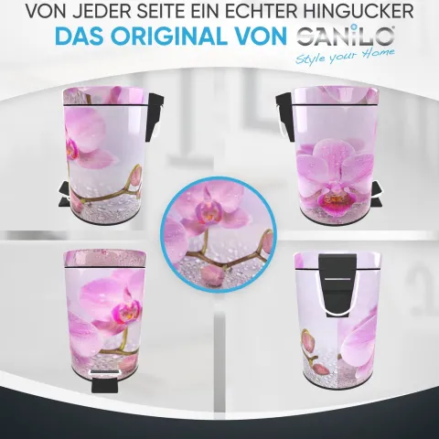 Sanilo Kosmetikeimer 3L mit Absenkautomatik Blooming