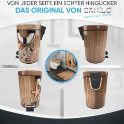 Sanilo Kosmetikeimer 3L mit Absenkautomatik Maritime