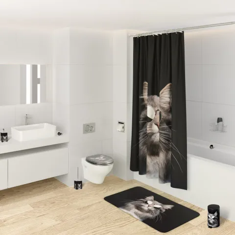 Sanilo Kosmetikeimer 3L mit Absenkautomatik Cool Cat