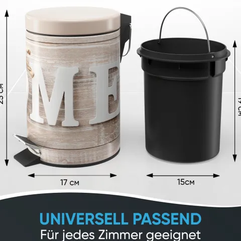Sanilo Kosmetikeimer 3L mit Absenkautomatik Home
