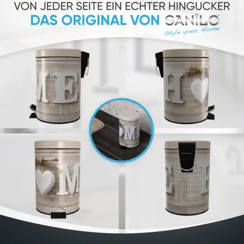 Sanilo Kosmetikeimer 3L mit Absenkautomatik Home
